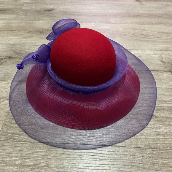Kentucky Derby Womens Red Hat main image 10